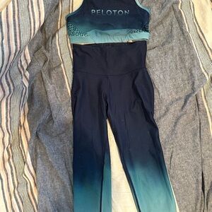 Peloton Blue Ombre Activewear Set
